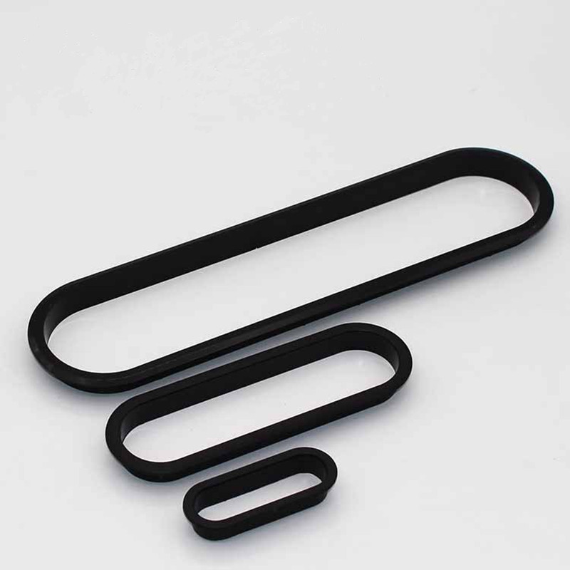 Furniture Hardware Supplies - 2 pezzi passacavo ovale in plastica