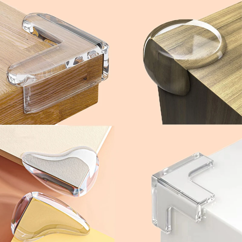 Furniture Hardware Supplies - 10 Pezzi Protezioni Angolari Trasparenti Antiurto