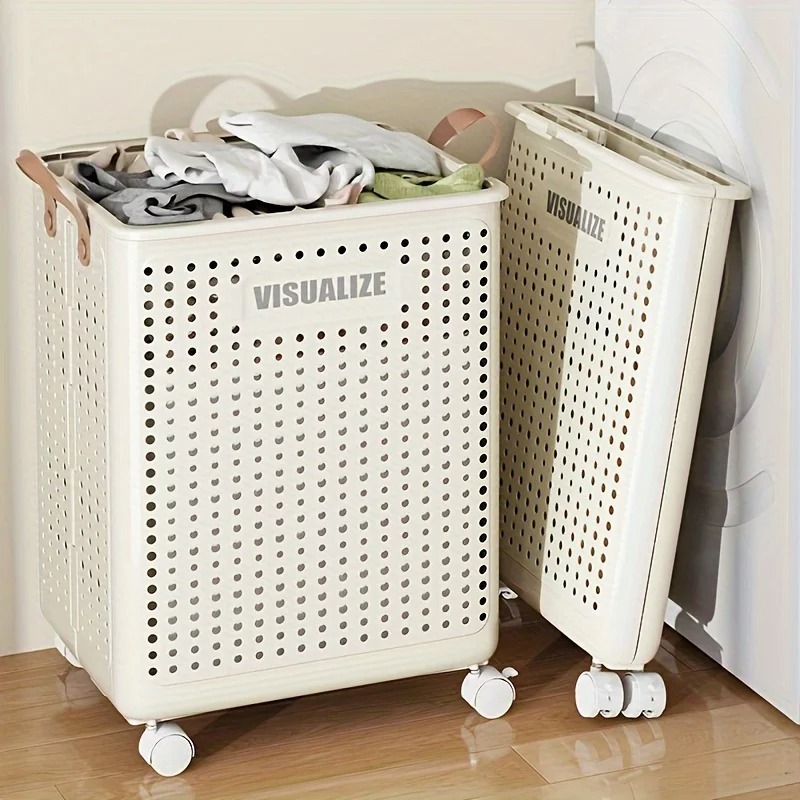 Furniture Hardware Supplies - Cesto portabiancheria pieghevole extra large con