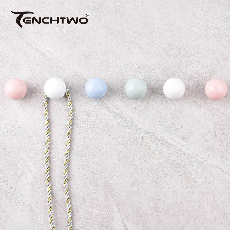Gancio rotondo in ceramica gan - Furniture Hardware Supplies recensione e prezzo