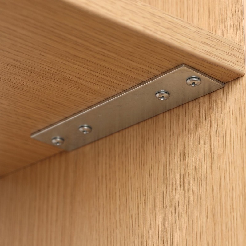 6/1 Pezzi Staffe Diritte Robus - Furniture Hardware Supplies recensione e prezzo