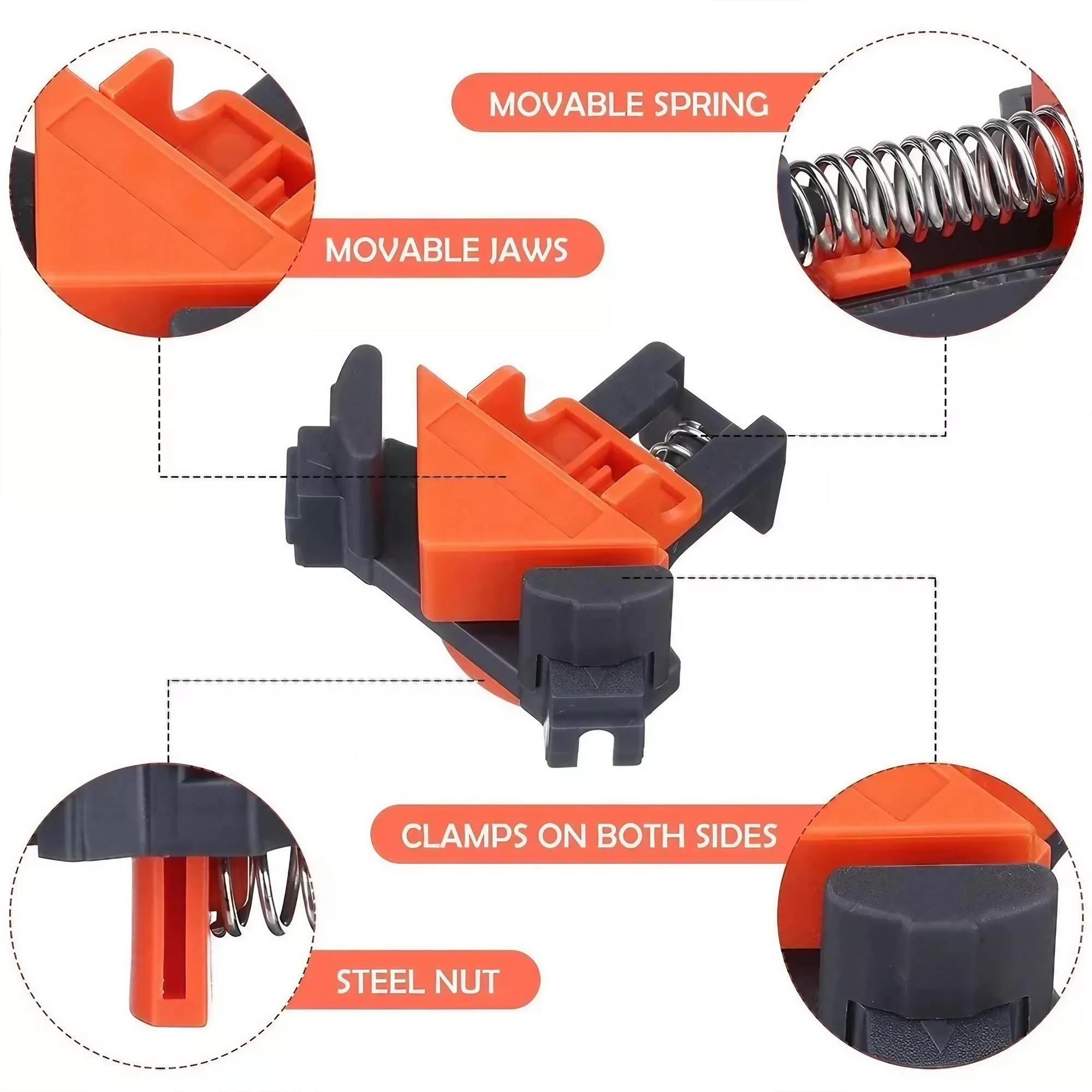Morsetto ad Angolo Retto Premi - Furniture Hardware Repair recensione e prezzo