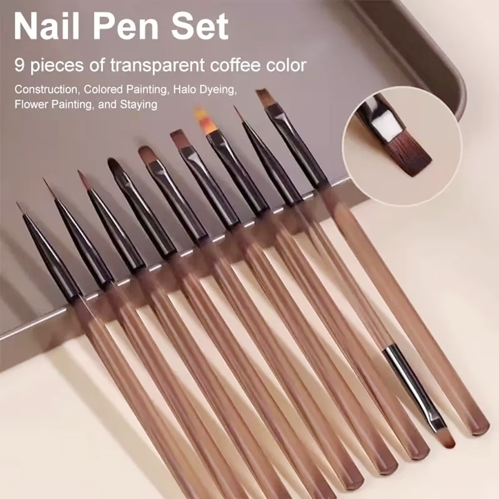 9 pezzi pennello per unghie pe - Furniture Hardware Nails recensione e prezzo