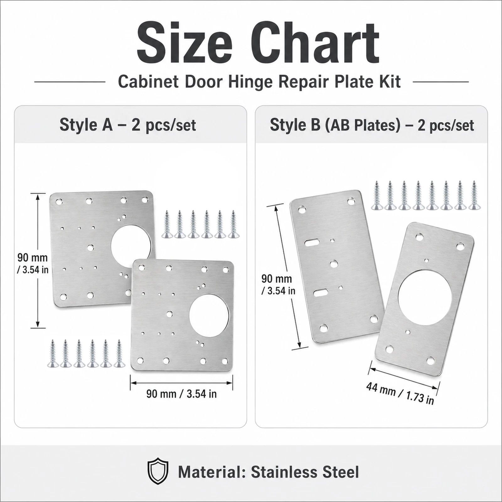 Kit di riparazione per cernier - Furniture Hardware Repair recensione e prezzo